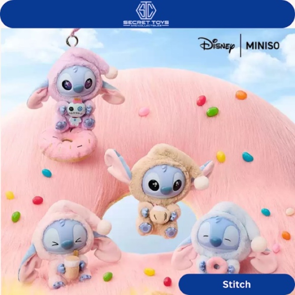 Lilo & Stitch MINISO Stitch Eat Something Before Sleep blind boxes collector set